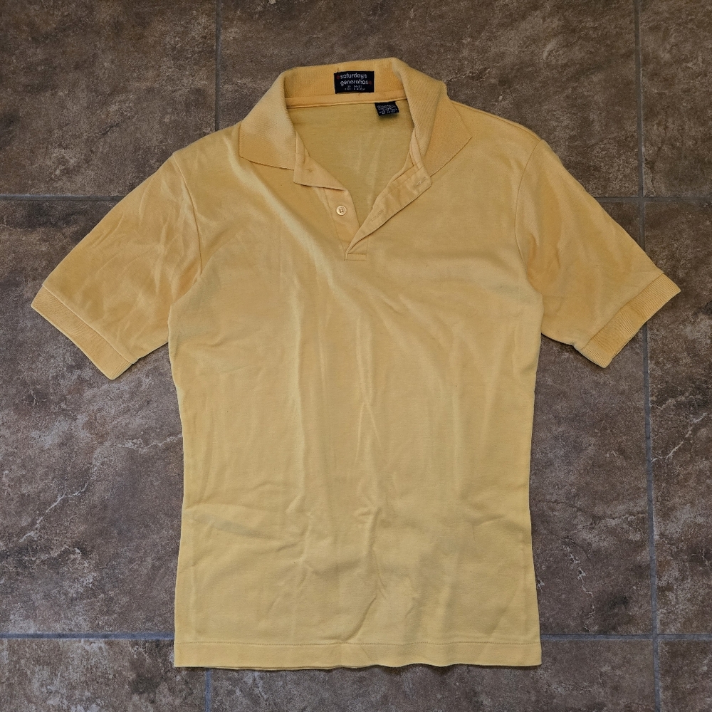 Yellow Collared SG Short Sleeve